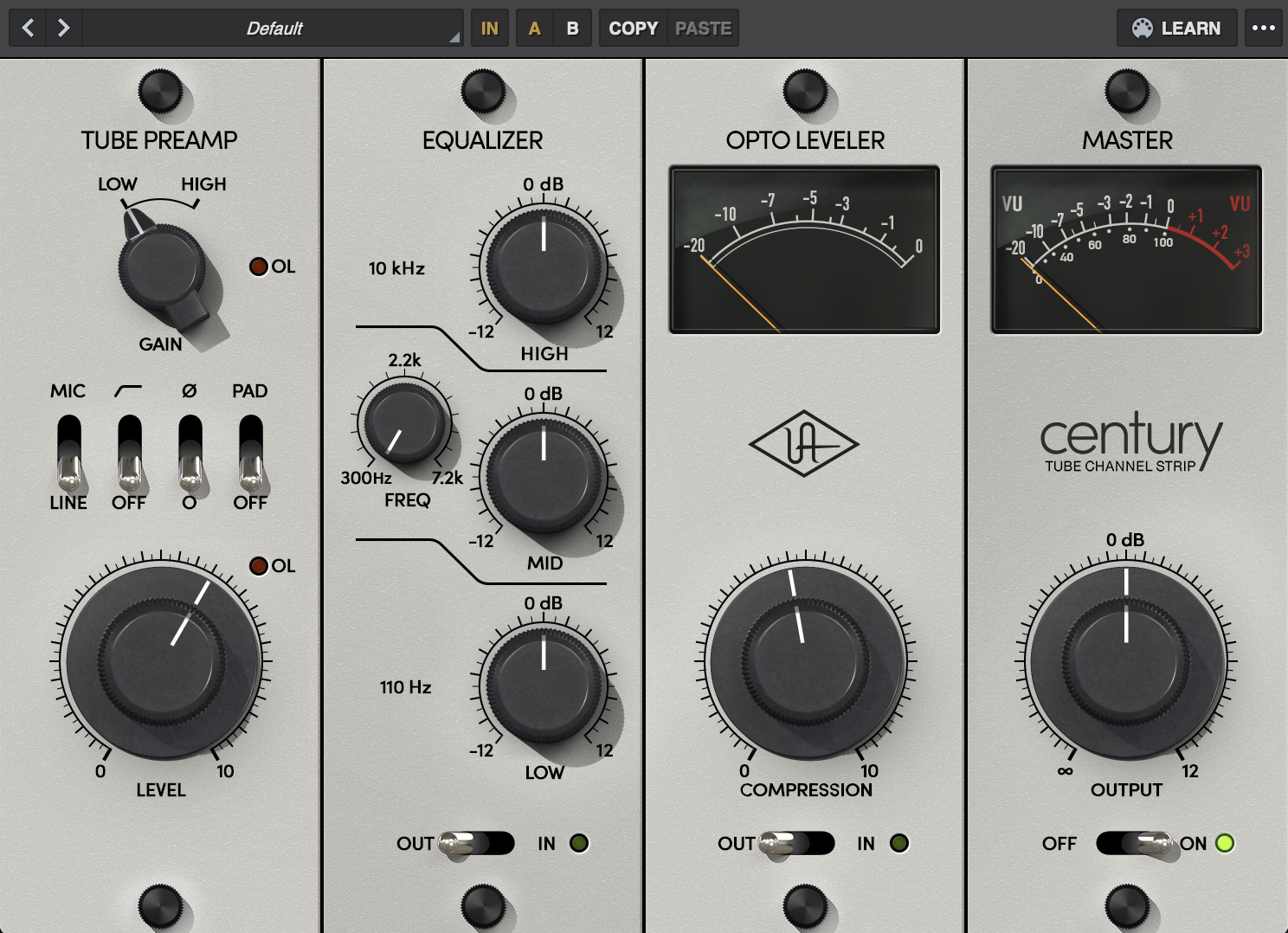 Universal Audio Century Tube Channel Strip